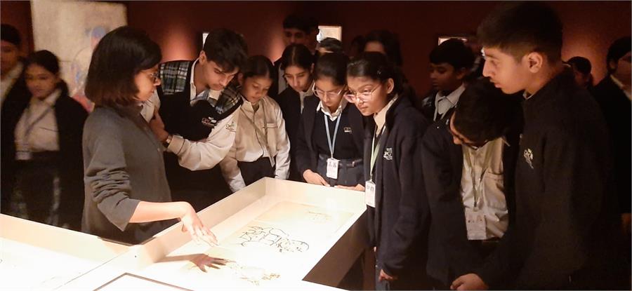 Visit to Art Exhibition to Kiran Nadar Museum