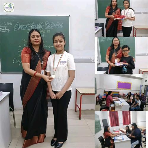 Result Declaration  Class - 4 A / B  & 5th