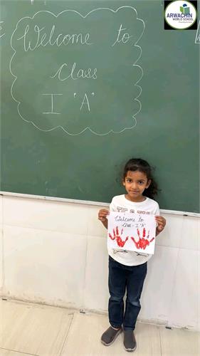 Hand Impression activity  Class 1 A/B