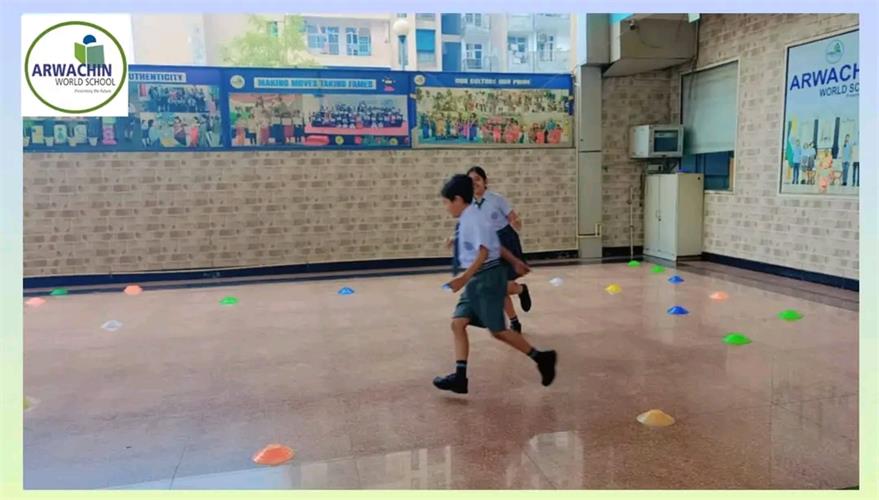 Track and field middle distance running Activity  CLASS- 5 A.