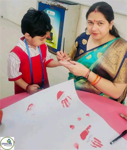 First day of school Balvatika 1