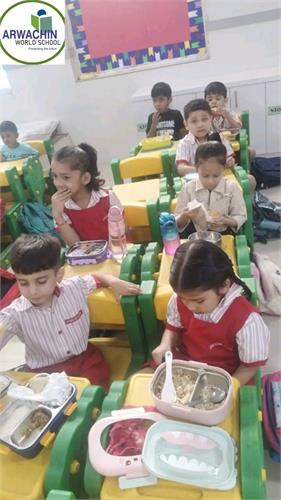 Healthy tiffin check activity  Class-  Balvatika 1 to VIII