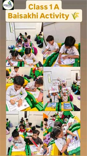 Baisakhi Celebration for classes Balvatika- 2