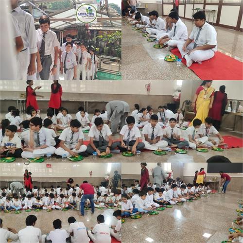 Balaji Mandir visit Vivek vihar Classes I,II AND VIII