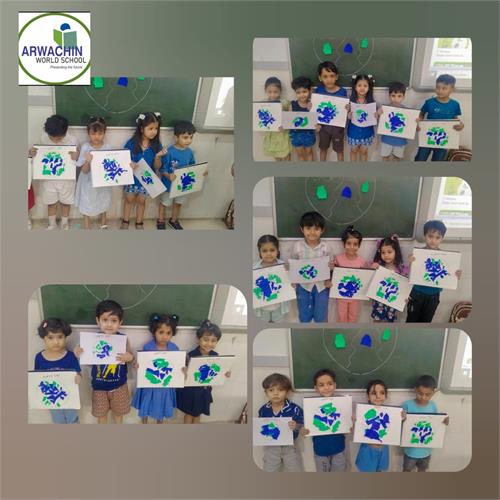 Blue Color Day Activity  Classes- Balvatika 1 and Balvatika 2