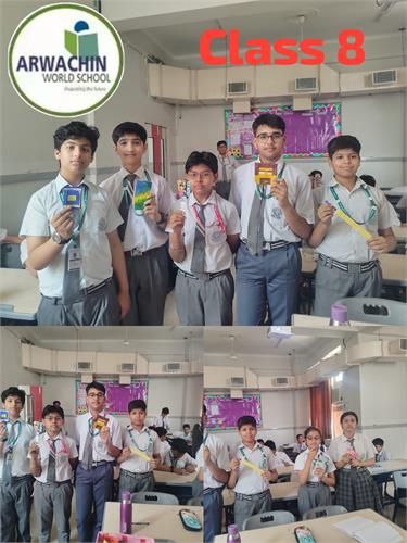 World Book Day- Book Mark Activity  Classes- III to VIII