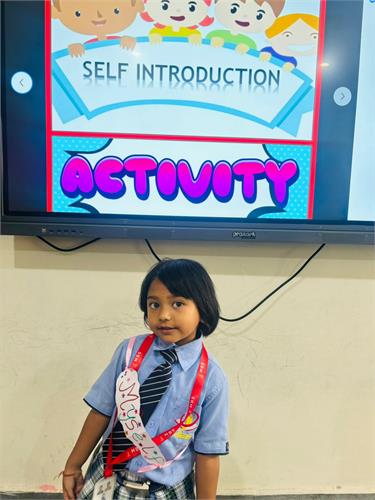 Class I : This is me- Self Introduction