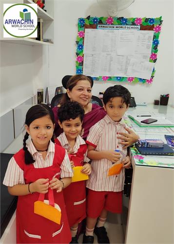 Mother’s Day activity of classes Balvatika 1 and Balvatika 2