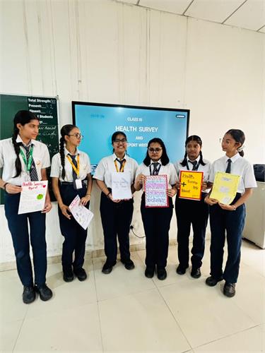 Class XI : Health Survey and Report Writing
