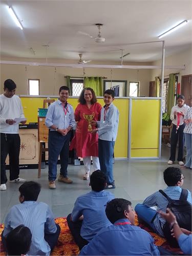 8-5-26 INTERSCHOOL CARROM COMPETITION ORGANISED BY VERY SPECIAL ART INDIA AT VASANT KUNJ