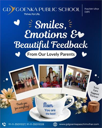 Smiles, love & beautiful feedback from our lovely parents ???