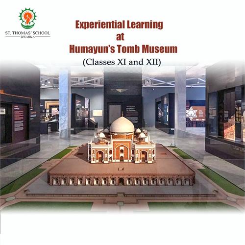 Experiential Learning at Humayun’s Tomb Museum-Class XI & XII Humanities