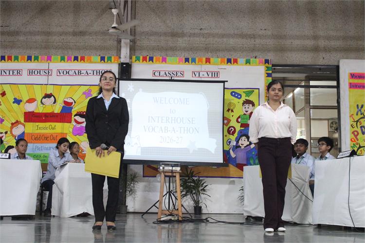 08.07.2026 - Inter-House Vocab-A-Thon (VI-VIII)