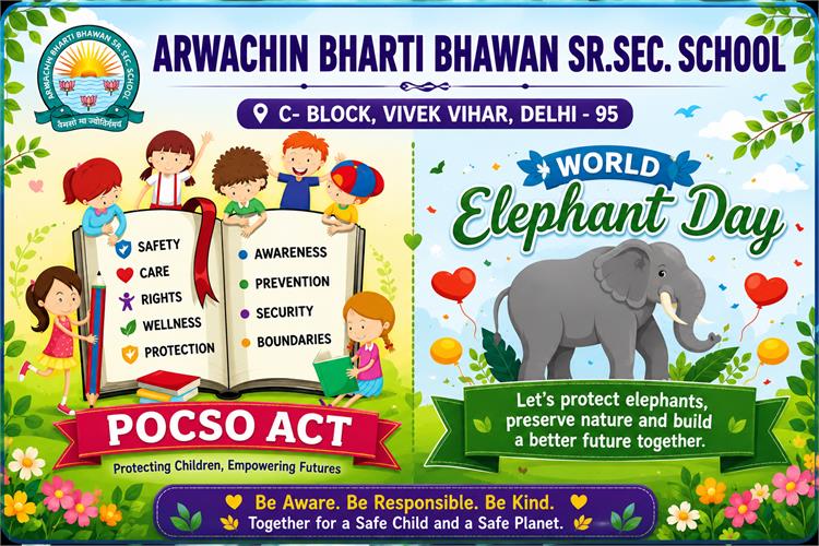 Pocso Act - Cyber awareness and elephant Day (22-07-2026)