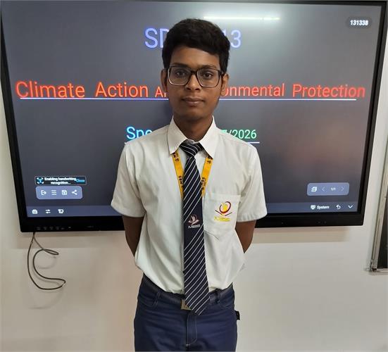 Class XI-XII :  SDG-13-Climate  Action- Speech Competition