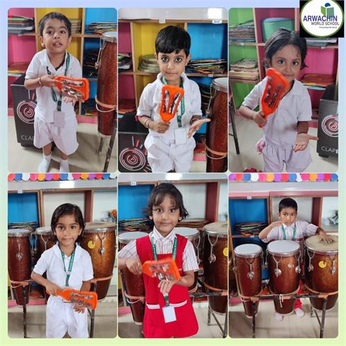 Music makes learning joyful and hearts happy!