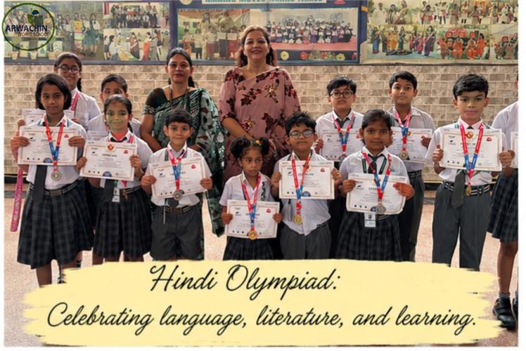 Celebrating excellence across the GK, Hindi, SST , Computer , Maths & Science Olympiads!