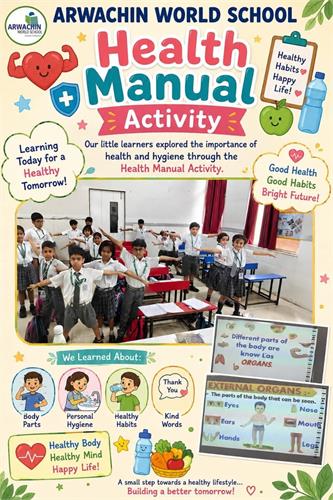 Health manual activity  Class - 1 and 2