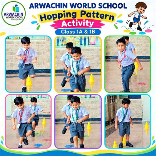 Hopping Pattern Activity  Class- 1A&1B