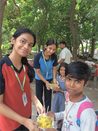 Food Distribution Drive- A Lesson in Compassion