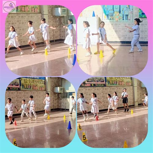 Galloping soldiers Activity  Class-  2 A & 2 B