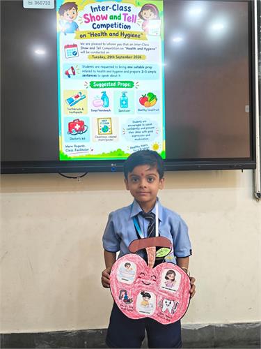 Class I : Show And Tell-Health And Hygiene