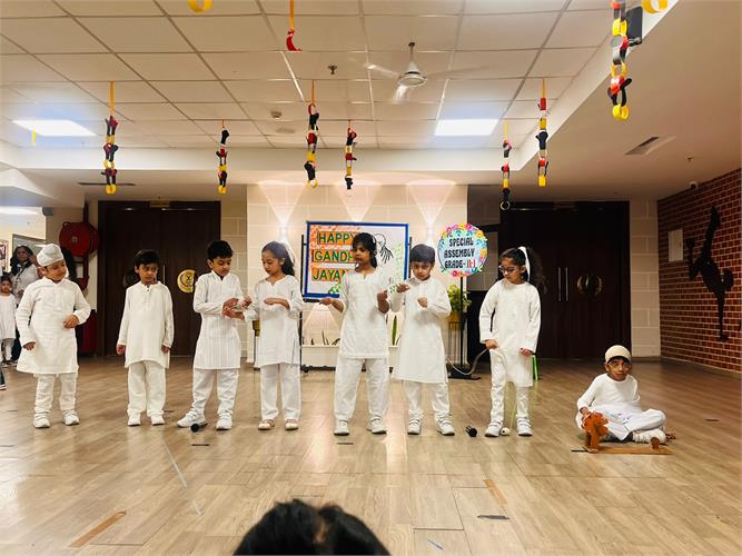 Walking the Path of Truth: Grade 2 Celebrates Gandhi Jayanti
