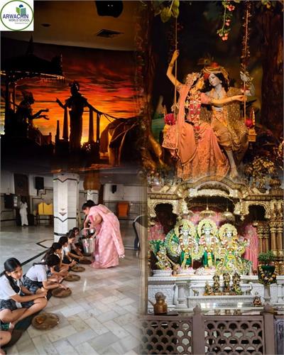 Educational Trip to ISKCON Temple