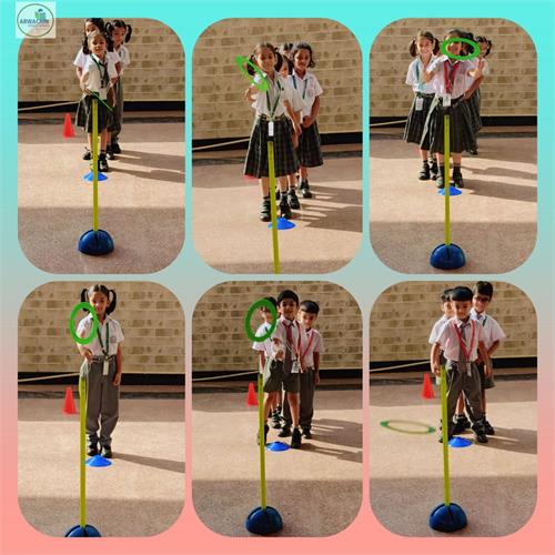 Juggling Ring Show  Activity  Class - 1 A & 1 B