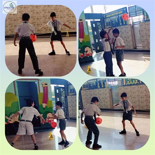 Handball- The Offense vs Defender Activity Class - 3 A & 3 B