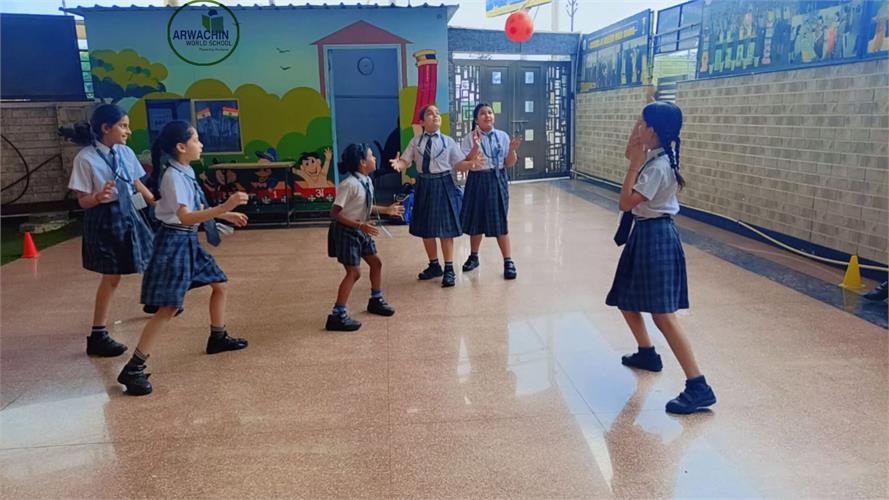 Handball the matchday  Class-  5 A & 5 B